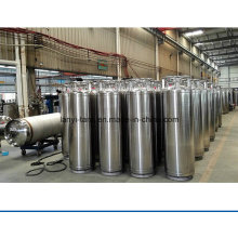 Good Quality Stainless Steel Middle Pressure Liquid Nitrogen Dewar Seamless Steel Gas Cylinder